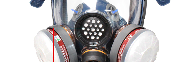 思創ST-S100X-3橡膠全面罩防毒面具圖片12