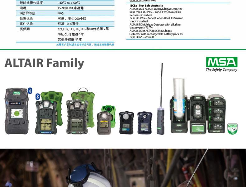 梅思安10176752天鷹5X便攜式多種氣體檢測(cè)儀圖10
