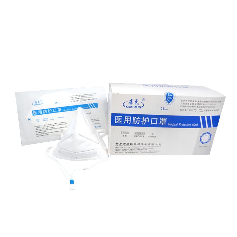 康民頭戴式醫(yī)用防護(hù)口罩圖片