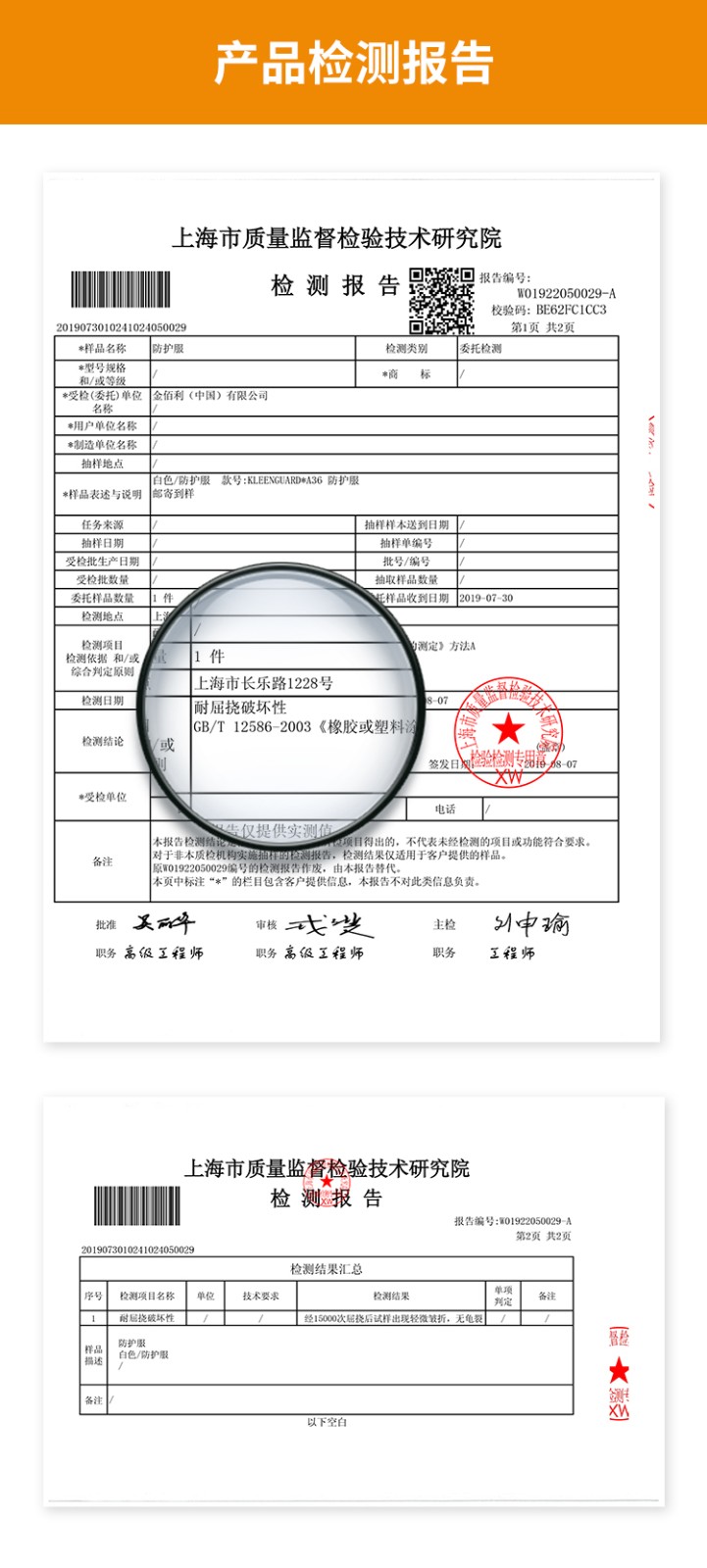 金佰利98802 KLEENGUARD A36白色連體防護(hù)服L圖片5