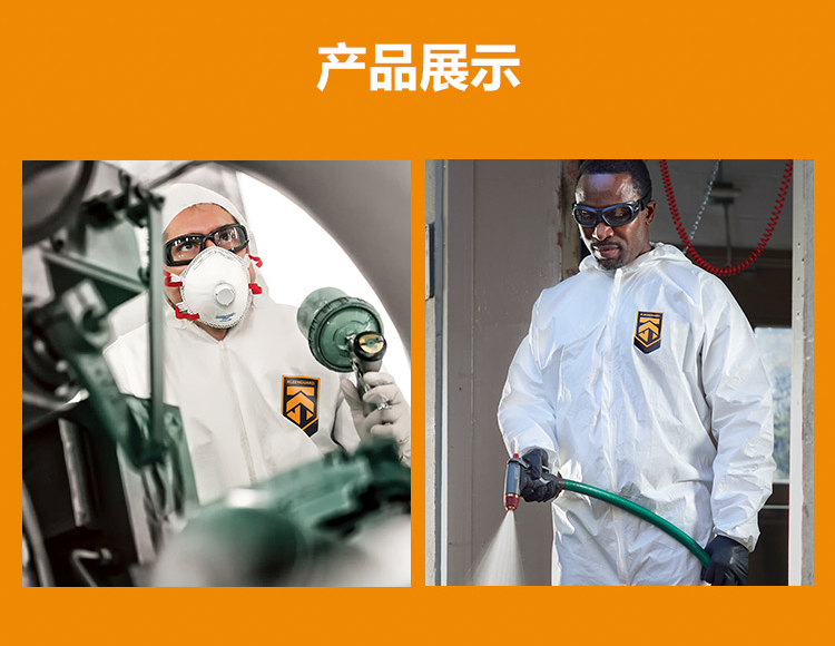 金佰利98802 KLEENGUARD A36白色連體防護(hù)服L圖片6