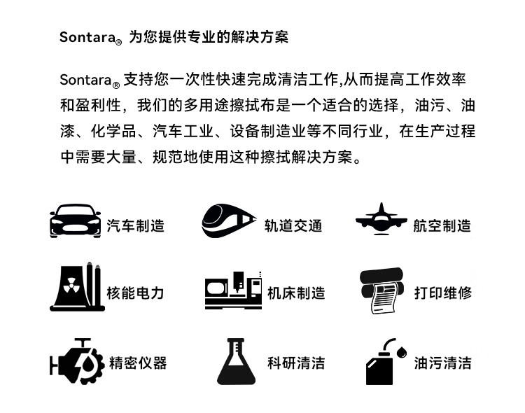 杜邦Sontara勝特龍LD-4無塵擦拭紙卷狀多用途工業擦拭布8
