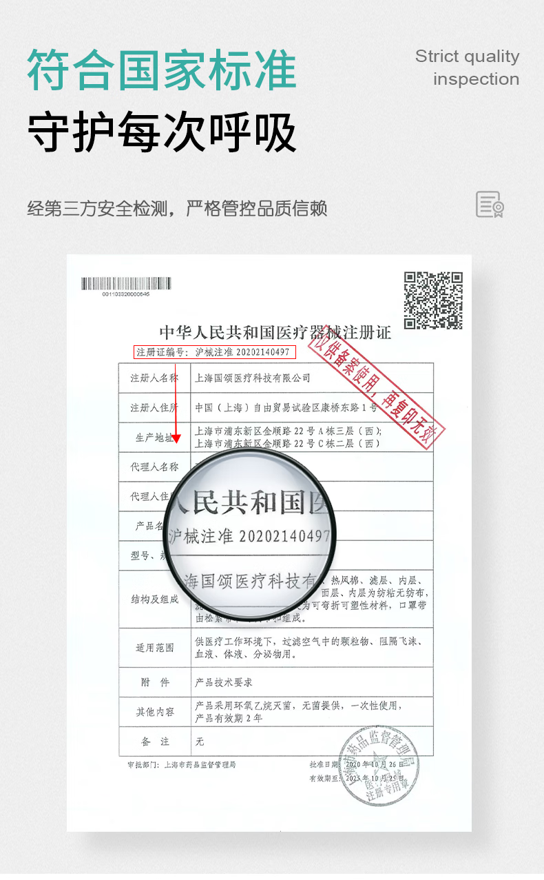 塞莫詩FMN9501折疊耳帶式醫(yī)用防護(hù)口罩圖片9