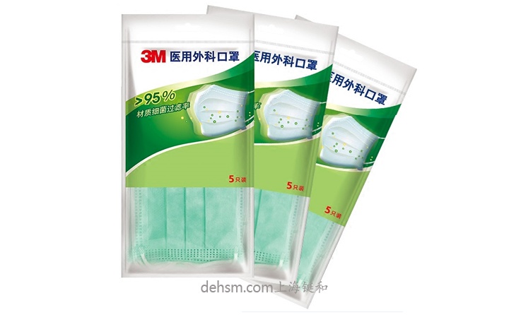 3M1827醫用外科口罩包裝圖