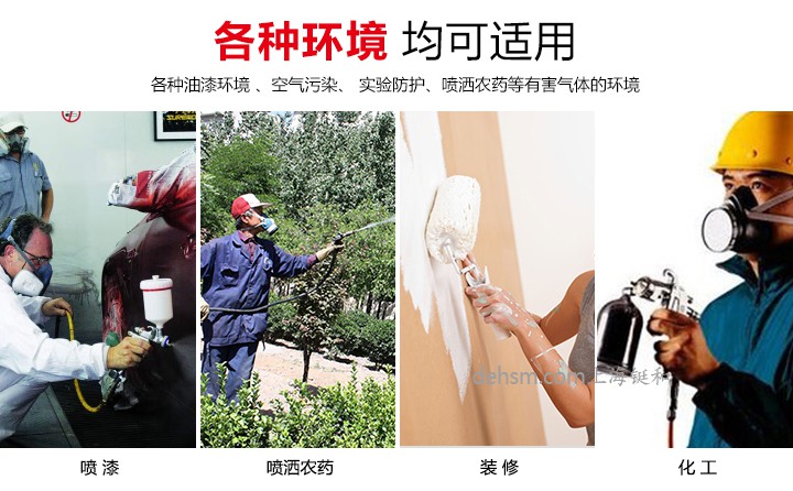  3M350P防毒面具使用領域