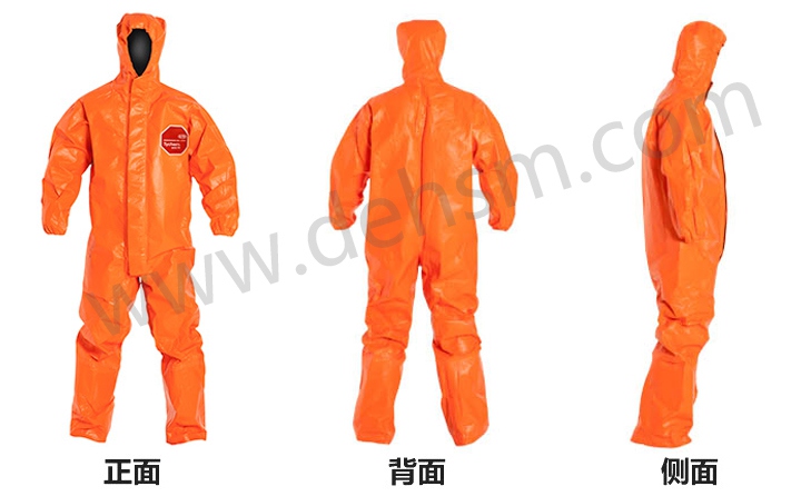 杜邦Tychem ThermoPro阻燃防化服消防款圖片-正面、反面及側(cè)面